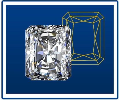 Radiant-geslepen-diamant Radiant-geslepen-diamant
